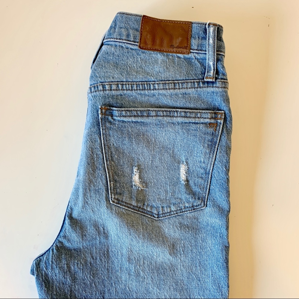 Madewell Classic Straight step-hem jeans